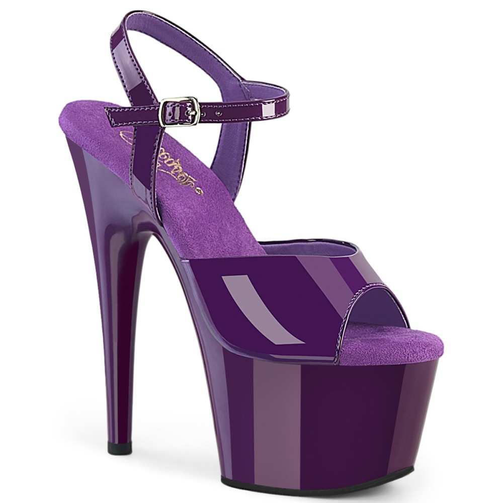 Pleaser - ADORE-709 Knöchelriemen-Sandale - Lila